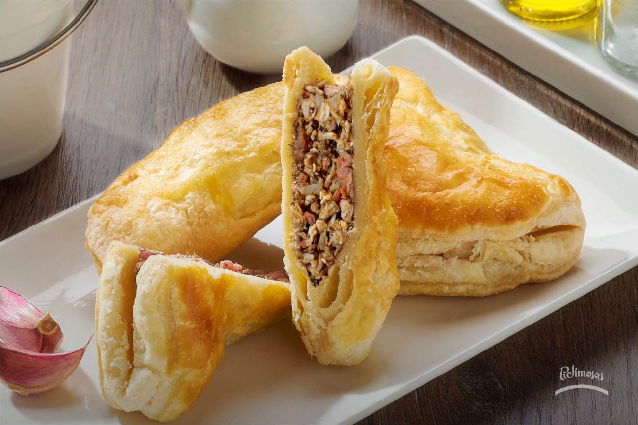 Meat in puff pastry