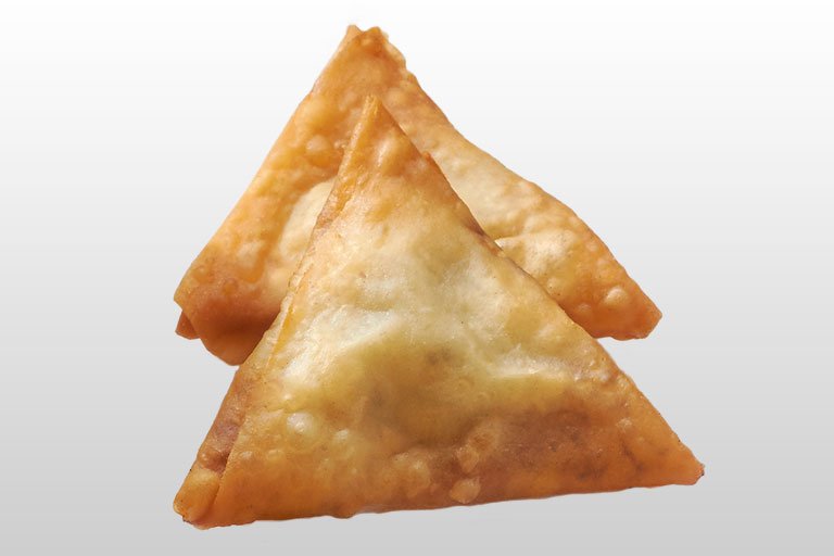 Mini samosas de carne