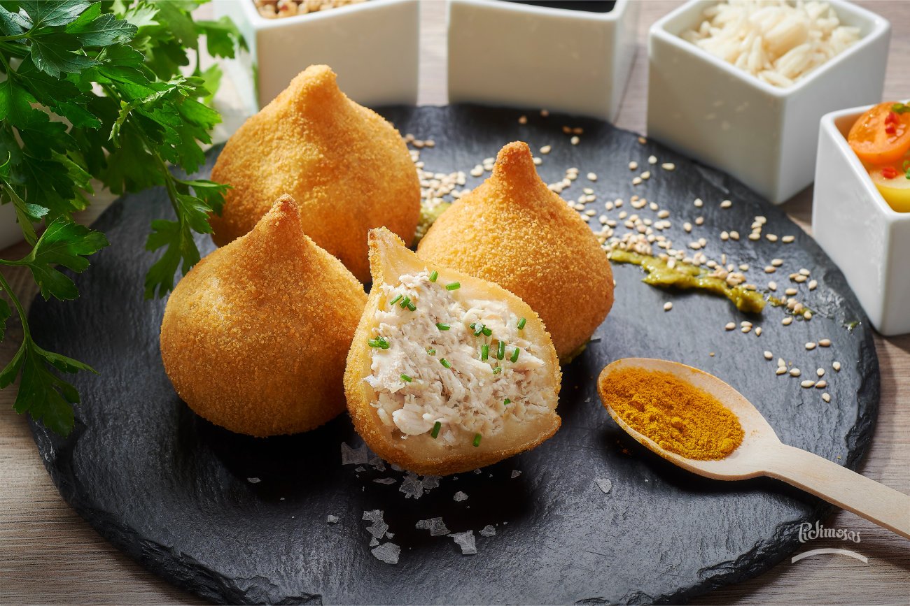 Chicken coxinhas