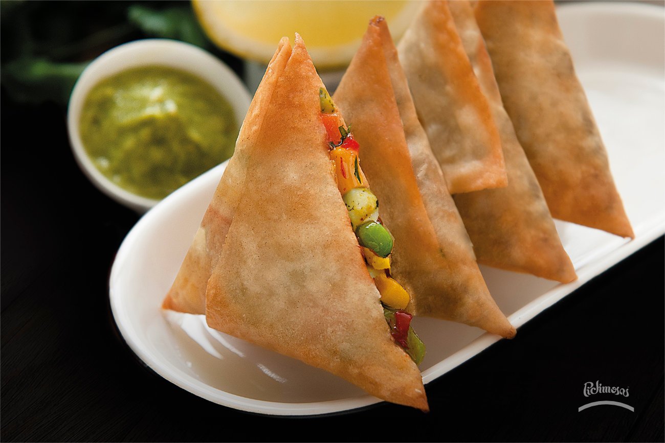 Samosas vegetales